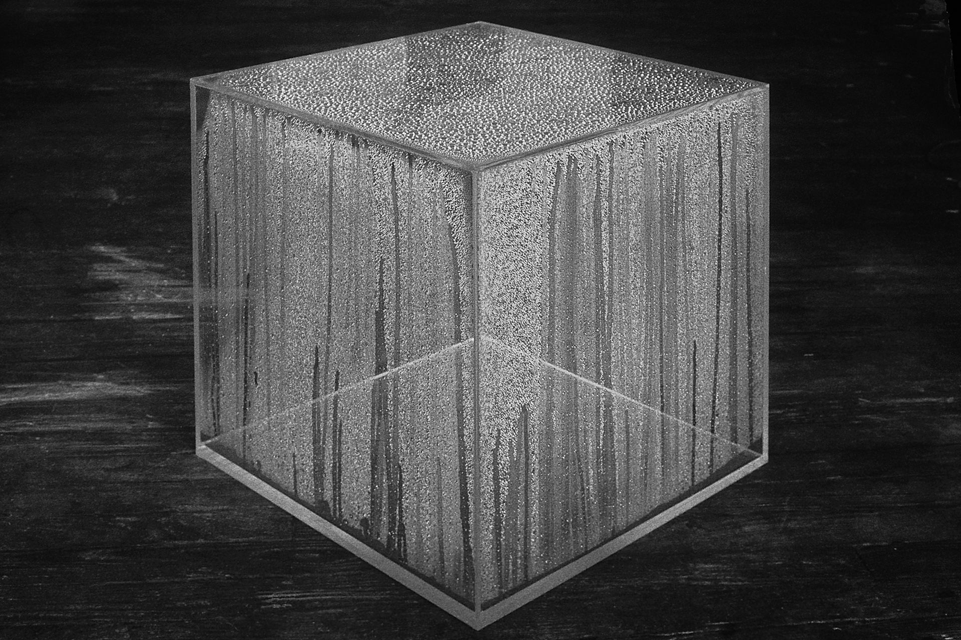 condensation cube by hans haacke